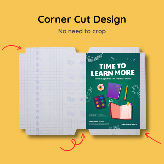 PakkaMart Self-Adhesive Transparent Book Covers