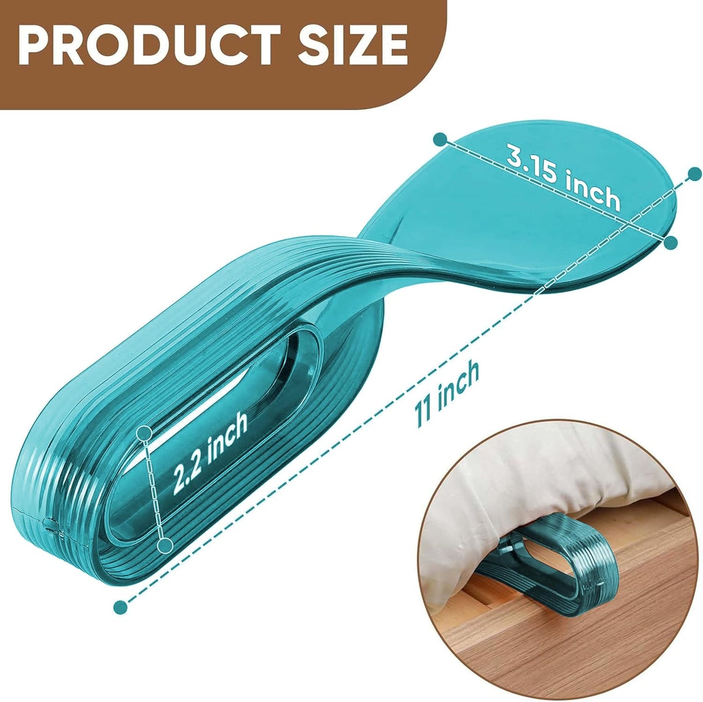 Bed Sheet Tucking & Lifting Helper (Pack of 2)