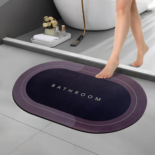 Water Absorbing Bathroom Mat
