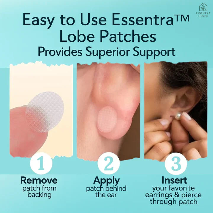 Essentra™ Earlobe Support Patches for Indian Ears (🔥Buy 50 Get 50 Free Today)