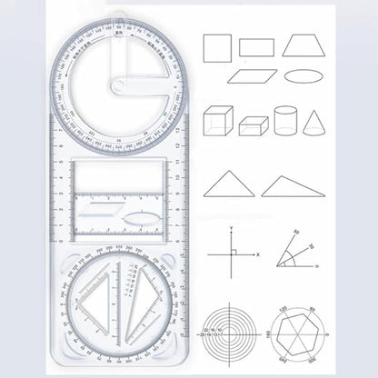 All-in-One Geometric Ruler