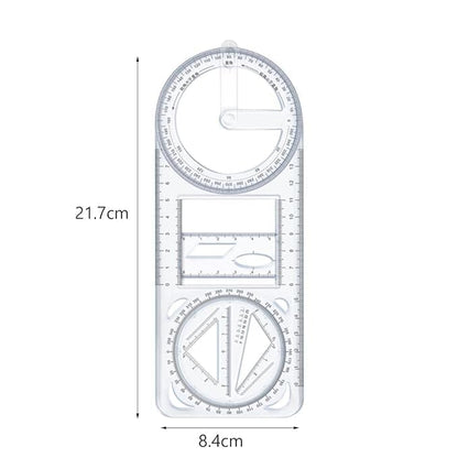 All-in-One Geometric Ruler