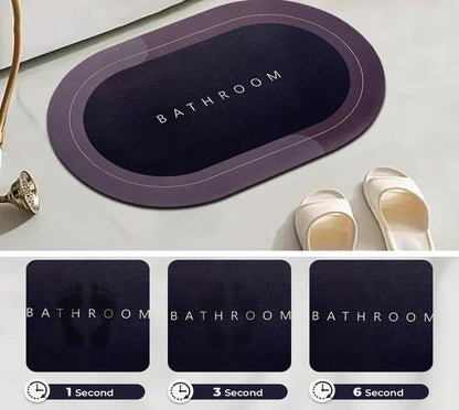 Water Absorbing Bathroom Mat