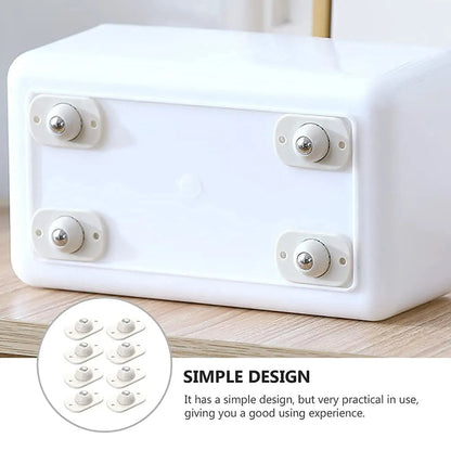 360° Adhesive Mini Caster Wheels